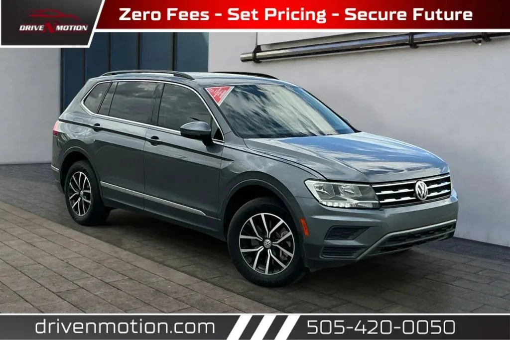Gray 2021 Volkswagen Tiguan SE Sport Utility 4D for sale in Rio Rancho, NM