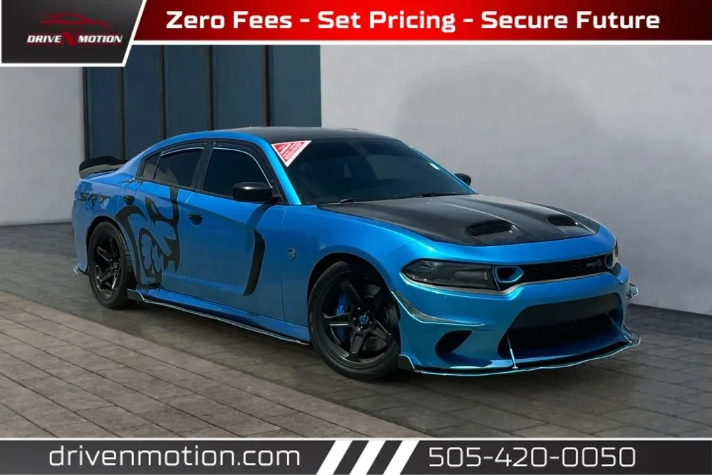 Blue 2019 Dodge Charger SRT Hellcat Sedan 4D for sale in Rio Rancho, NM