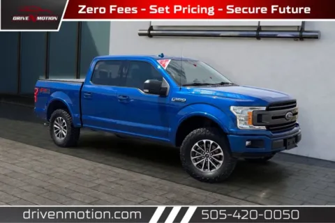 Blue 2018 Ford F-150 SuperCrew Cab XLT Pickup 4D 5 1/2 ft for sale in Rio Rancho, NM