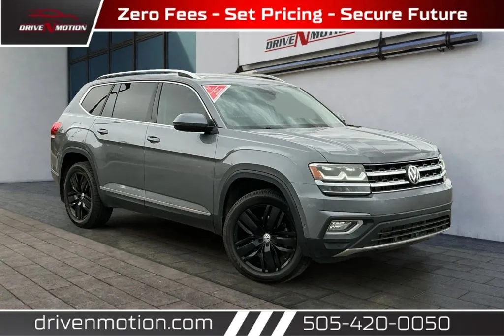 Gray 2019 Volkswagen Atlas SEL Premium 4Motion Sport Utility 4D for sale in Rio Rancho, NM