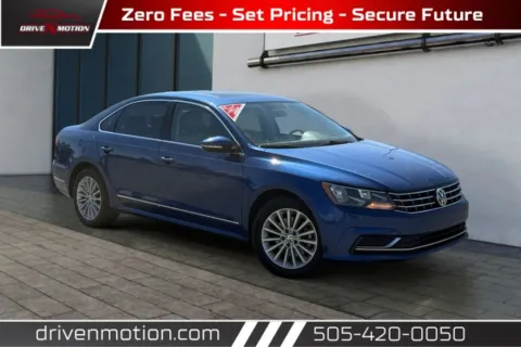 Blue 2016 Volkswagen Passat 1.8T SE Sedan 4D for sale in Rio Rancho, NM