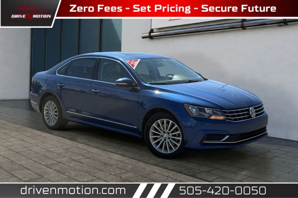 Blue 2016 Volkswagen Passat 1.8T SE Sedan 4D for sale in Rio Rancho, NM