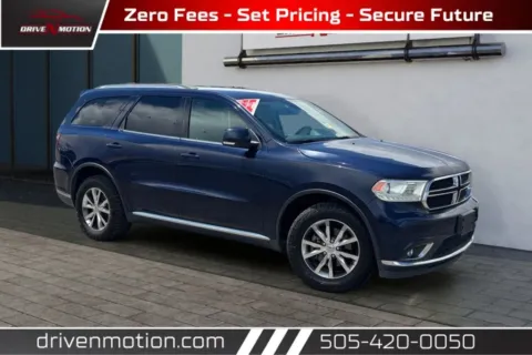 Blue 2016 Dodge Durango Limited Sport Utility 4D for sale in Rio Rancho, NM