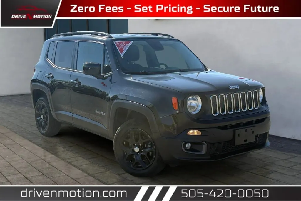 Black 2017 Jeep Renegade Latitude Sport Utility 4D for sale in Rio Rancho, NM