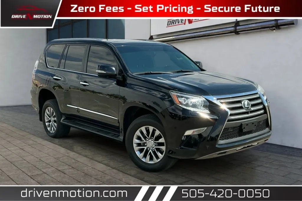 Black 2016 Lexus GX 460 Luxury Sport Utility 4D for sale in Rio Rancho, NM