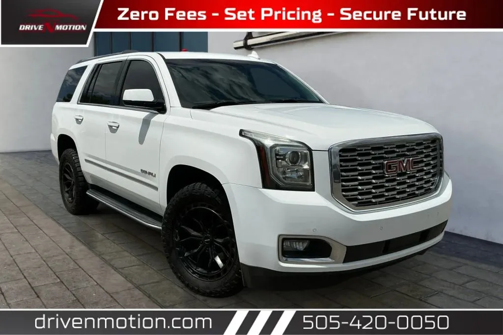 White 2019 GMC Yukon Denali Sport Utility 4D for sale in Rio Rancho, NM
