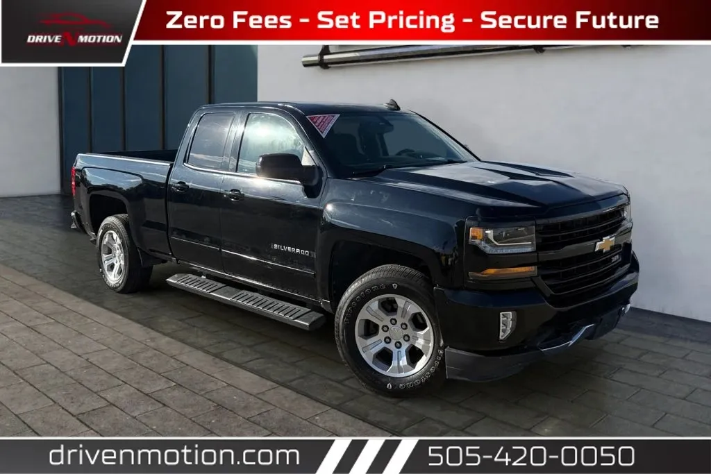 Black 2018 Chevrolet Silverado 1500 Double Cab Z71 LT Pickup 4D 6 1/2 ft for sale in Rio Rancho, NM