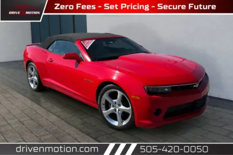 Red 2015 Chevrolet Camaro LT Convertible 2D for sale in Rio Rancho, NM