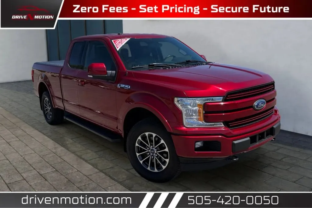 Red 2018 Ford F-150 Super Cab Lariat Pickup 4D 6 1/2 ft for sale in Rio Rancho, NM