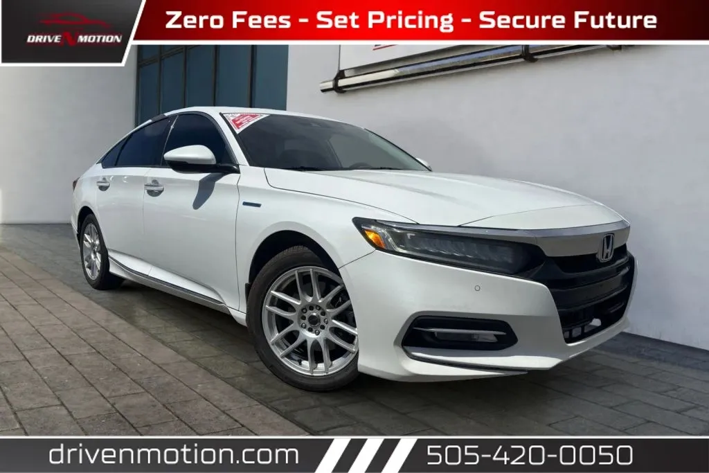 White 2020 Honda Accord Hybrid Touring Sedan 4D for sale in Rio Rancho, NM