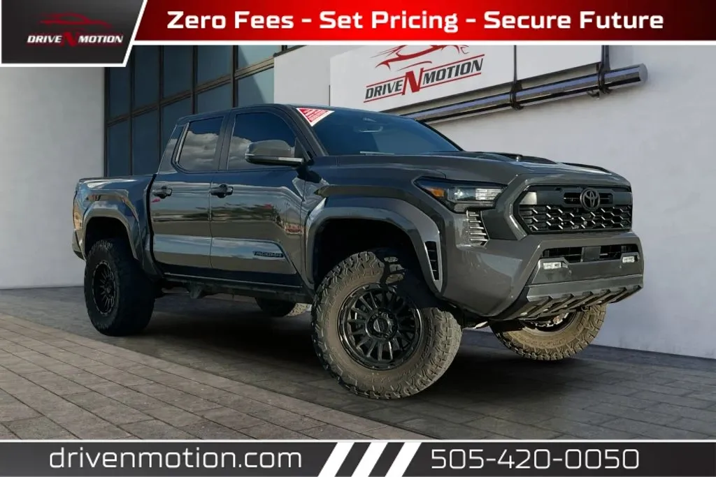 Gray 2024 Toyota Tacoma Double Cab TRD Sport Pickup 4D 5 ft for sale in Rio Rancho, NM
