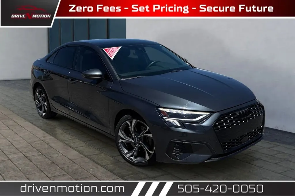 Gray 2023 Audi A3 Premium Sedan 4D for sale in Rio Rancho, NM