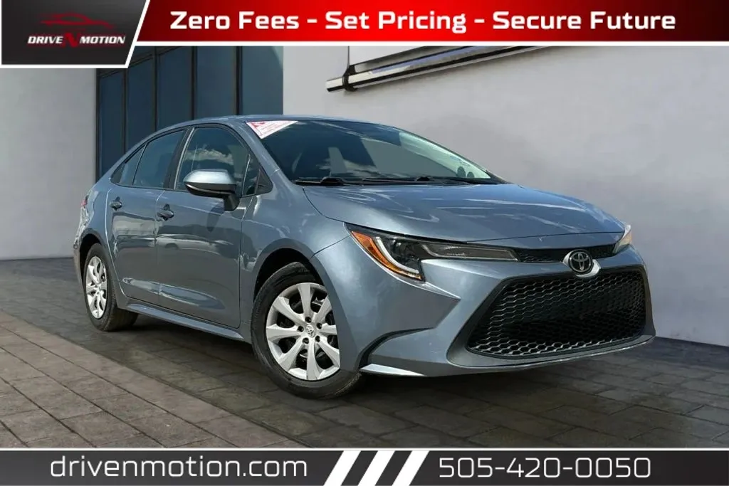 Gray 2021 Toyota Corolla LE Sedan 4D for sale in Rio Rancho, NM