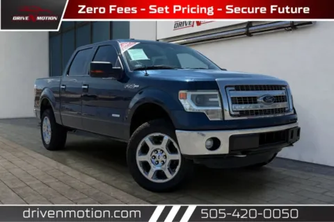 Blue 2014 Ford F-150 SuperCrew Cab XLT Pickup 4D 5 1/2 ft for sale in Rio Rancho, NM