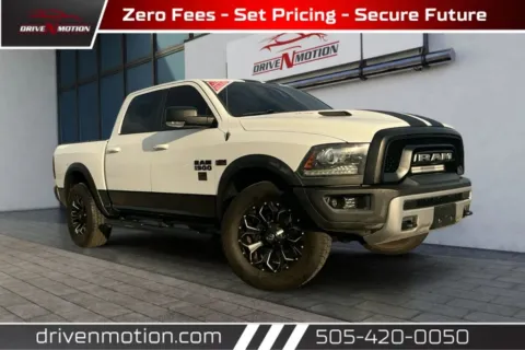 White 2017 Ram 1500 Crew Cab Rebel Pickup 4D 5 1/2 ft for sale in Rio Rancho, NM