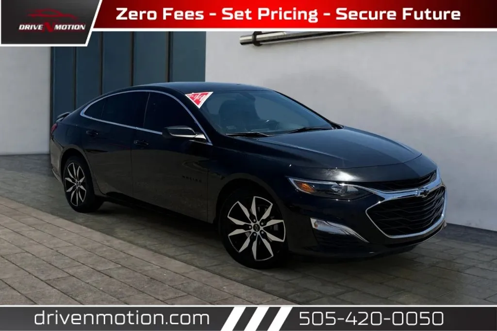 Black 2022 Chevrolet Malibu RS Sedan 4D for sale in Rio Rancho, NM