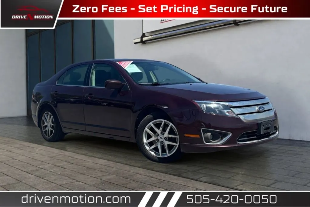 Red 2012 Ford Fusion SEL Sedan 4D for sale in Rio Rancho, NM