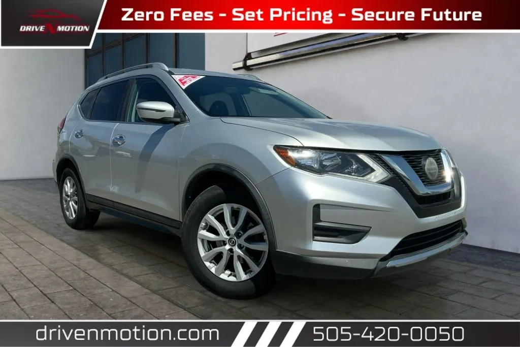 Silver 2018 Nissan Rogue SV Sport Utility 4D for sale in Rio Rancho, NM