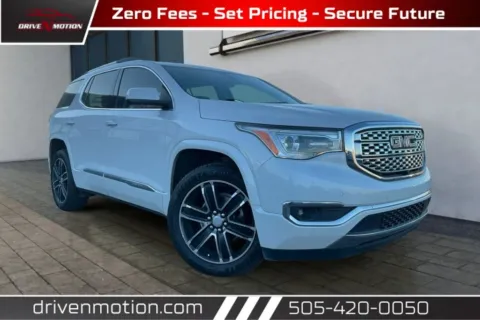 White 2017 GMC Acadia Denali Sport Utility 4D for sale in Rio Rancho, NM