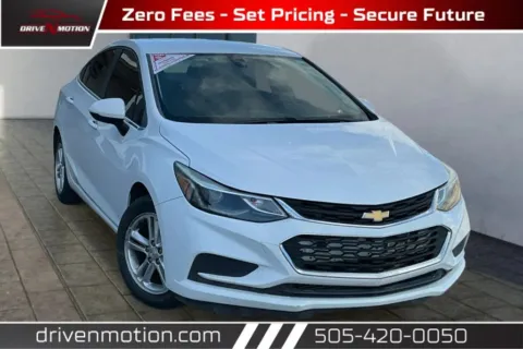 White 2017 Chevrolet Cruze LT Sedan 4D for sale in Rio Rancho, NM