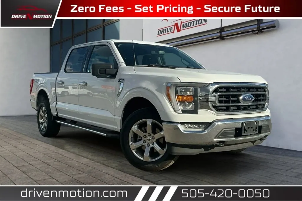 White 2022 Ford F-150 SuperCrew Cab XLT Pickup 4D 5 1/2 ft for sale in Rio Rancho, NM