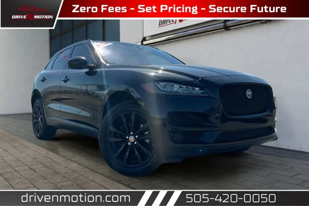 Black 2018 Jaguar F-PACE 25t Prestige Sport Utility 4D for sale in Rio Rancho, NM