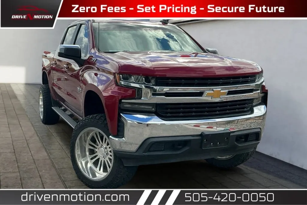 Red 2020 Chevrolet Silverado 1500 Crew Cab LT Pickup 4D 5 3/4 ft for sale in Rio Rancho, NM