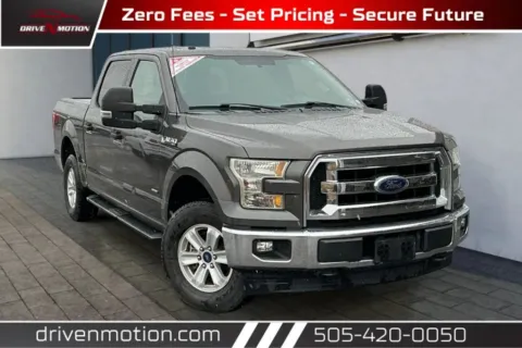 Gray 2017 Ford F-150 SuperCrew Cab XLT Pickup 4D 5 1/2 ft for sale in Rio Rancho, NM