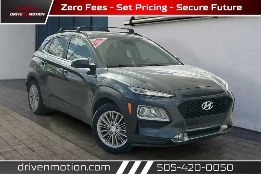 Gray 2021 Hyundai Kona SEL Plus Sport Utility 4D for sale in Rio Rancho, NM
