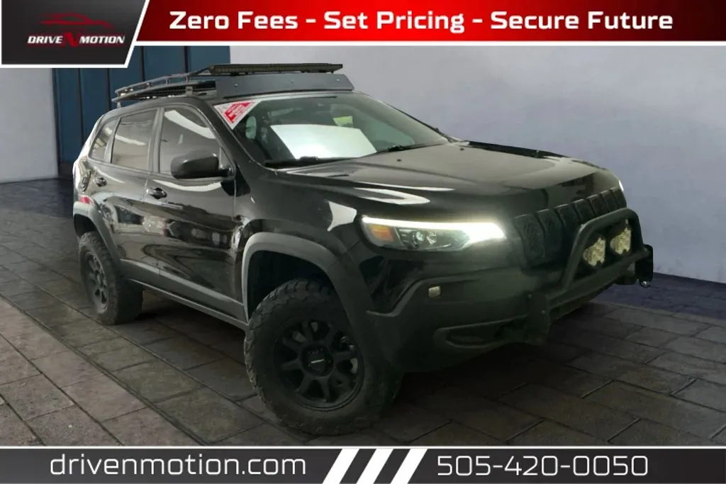 Black 2021 Jeep Cherokee TrailHawk Sport Utility 4D for sale in Rio Rancho, NM