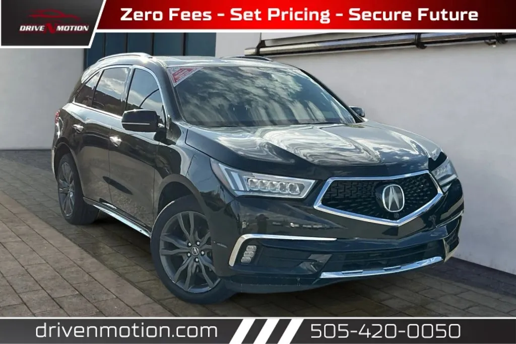 Black 2019 Acura MDX Advance Pkg Sport Utility 4D for sale in Rio Rancho, NM
