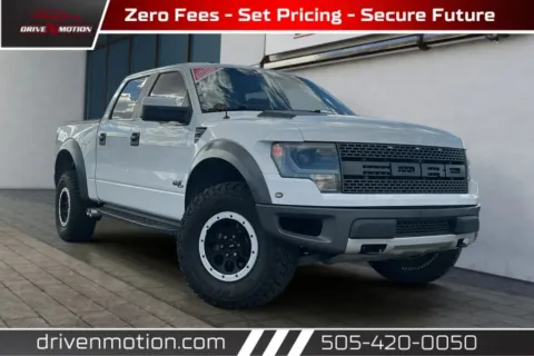 White 2014 Ford F-150 SuperCrew Cab SVT Raptor Pickup 4D 5 1/2 ft for sale in Rio Rancho, NM
