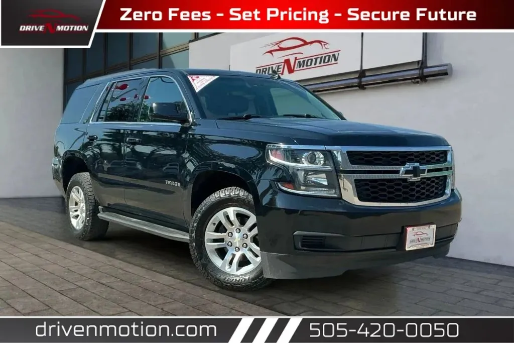 Black 2018 Chevrolet Tahoe LT Sport Utility 4D for sale in Rio Rancho, NM