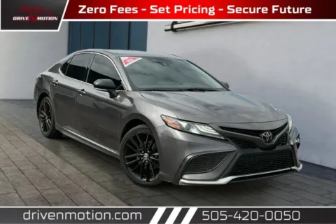Gray 2021 Toyota Camry XSE Sedan 4D for sale in Rio Rancho, NM
