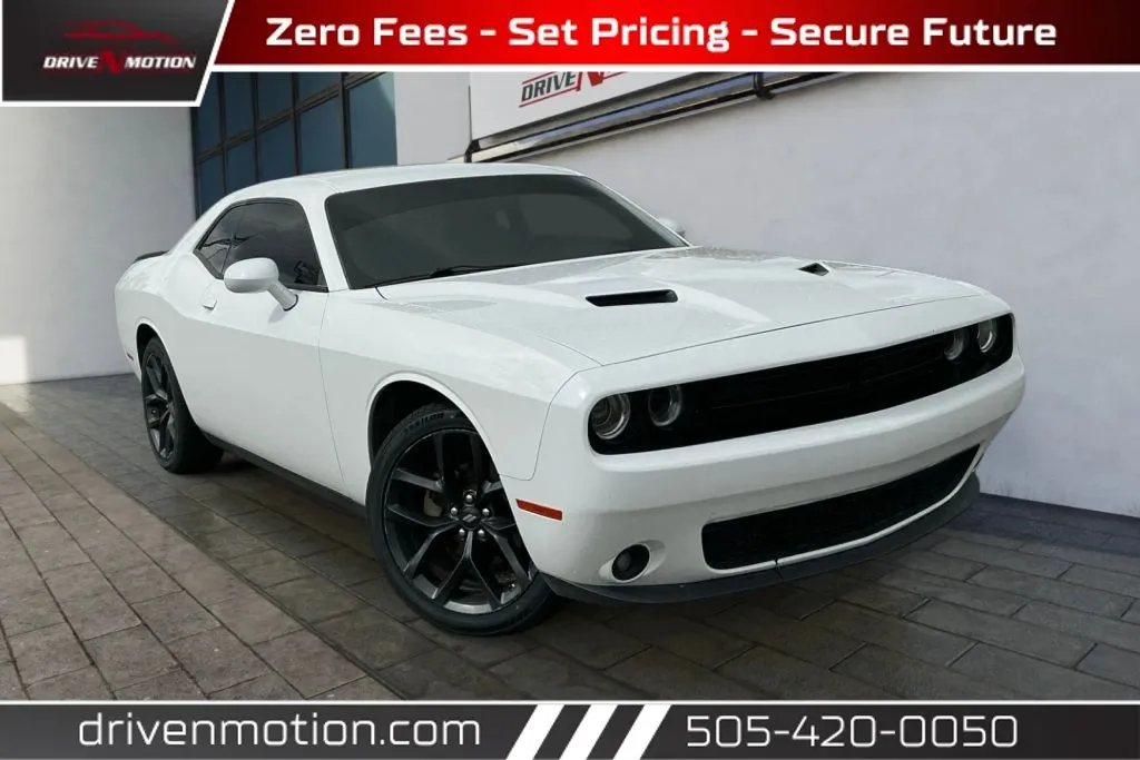 White 2022 Dodge Challenger SXT Coupe 2D for sale in Rio Rancho, NM