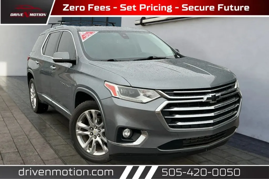 Gray 2018 Chevrolet Traverse High Country Sport Utility 4D for sale in Rio Rancho, NM