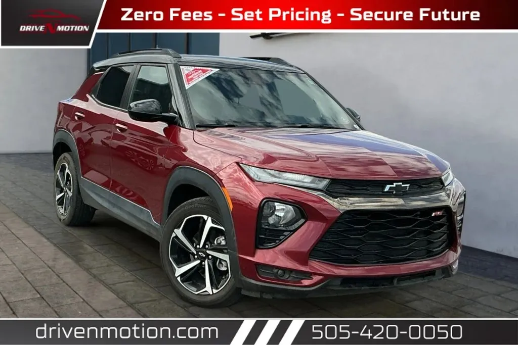 Red 2023 Chevrolet Trailblazer RS Sport Utility 4D for sale in Rio Rancho, NM