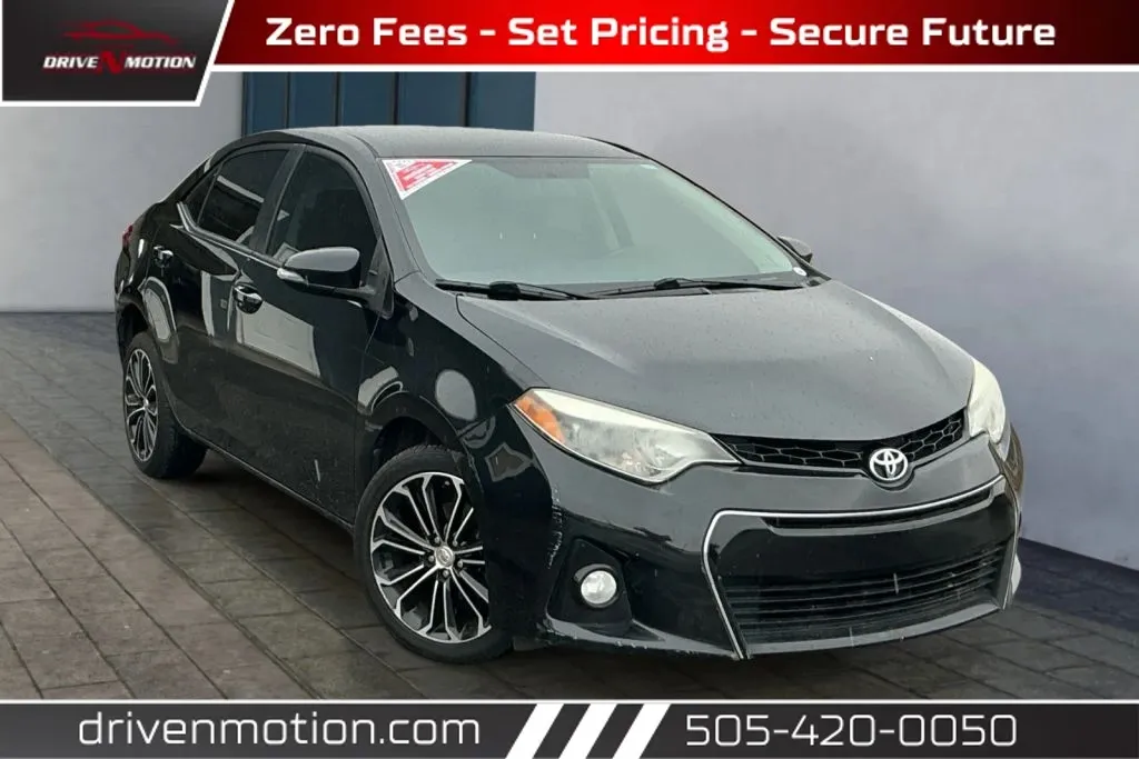 Black 2014 Toyota Corolla S Plus Sedan 4D for sale in Rio Rancho, NM