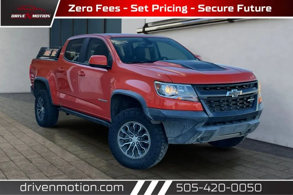Orange 2020 Chevrolet Colorado Crew Cab ZR2 Pickup 4D 5 ft for sale in Rio Rancho, NM