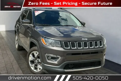Gray 2021 Jeep Compass Limited Sport Utility 4D for sale in Rio Rancho, NM