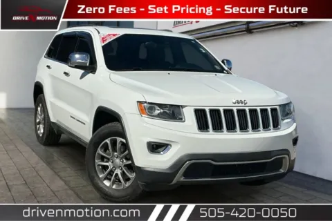 White 2015 Jeep Grand Cherokee Limited Sport Utility 4D for sale in Rio Rancho, NM