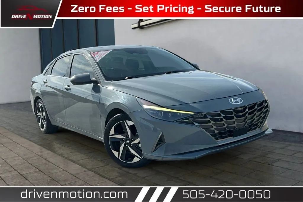 Gray 2022 Hyundai Elantra Limited HEV Sedan 4D for sale in Rio Rancho, NM