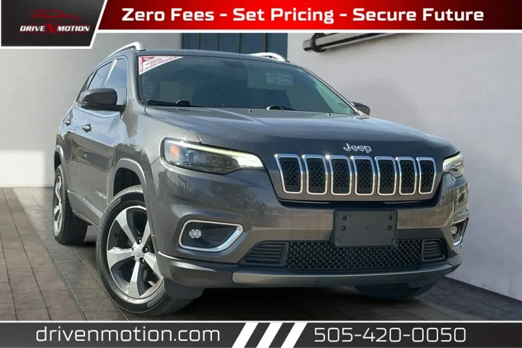 Gray 2019 Jeep Cherokee Limited Sport Utility 4D for sale in Rio Rancho, NM