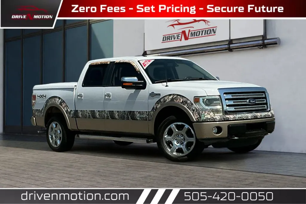 White 2014 Ford F-150 SuperCrew Cab King Ranch Pickup 4D 5 1/2 ft for sale in Rio Rancho, NM