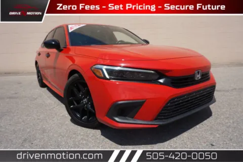 Red 2022 Honda Civic Sport Sedan 4D for sale in Rio Rancho, NM