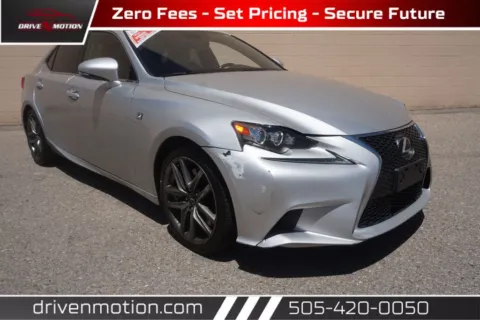 Silver 2016 Lexus IS 200t Sedan 4D for sale in Rio Rancho, NM