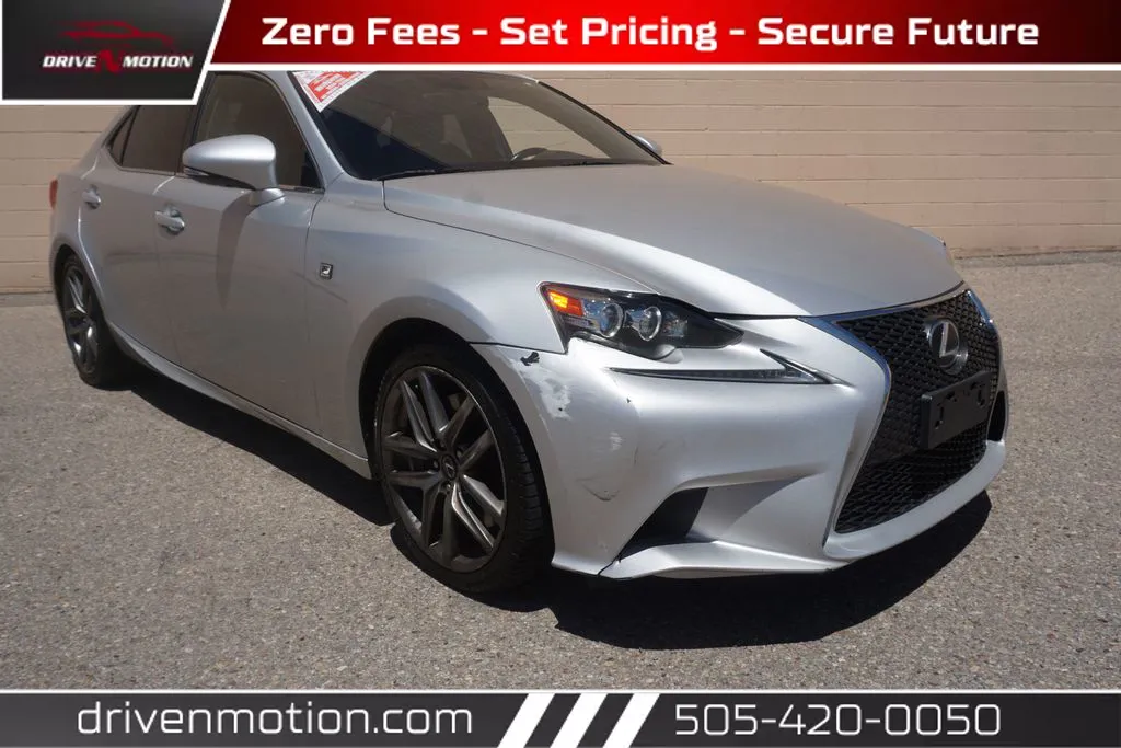 Silver 2016 Lexus IS 200t Sedan 4D for sale in Rio Rancho, NM