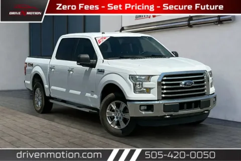 White 2016 Ford F-150 SuperCrew Cab XLT Pickup 4D 5 1/2 ft for sale in Rio Rancho, NM