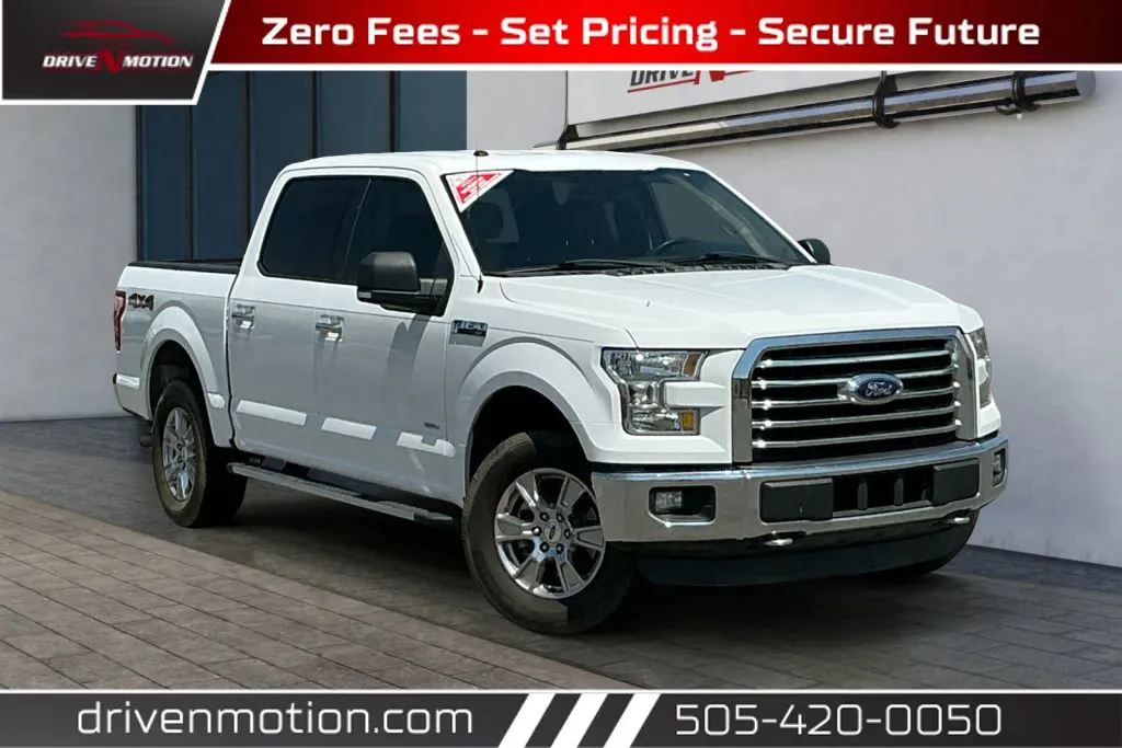 White 2016 Ford F-150 SuperCrew Cab XLT Pickup 4D 5 1/2 ft for sale in Rio Rancho, NM