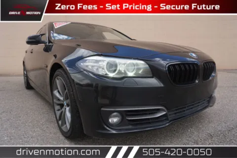 Black 2015 BMW 5 Series 535i Sedan 4D for sale in Rio Rancho, NM